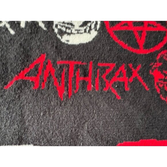 Loco Ape Men's Sz S Anthrax Black Red White Pullover Sweater Locoape - Picture 6 of 9